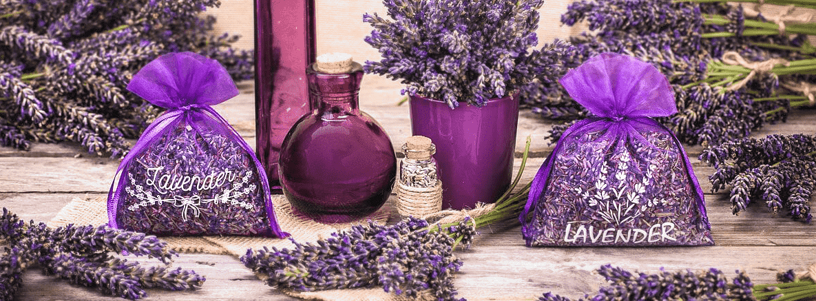 Lavendelsäckchen für kleiderschrank, Organzasäckchen für lavendel